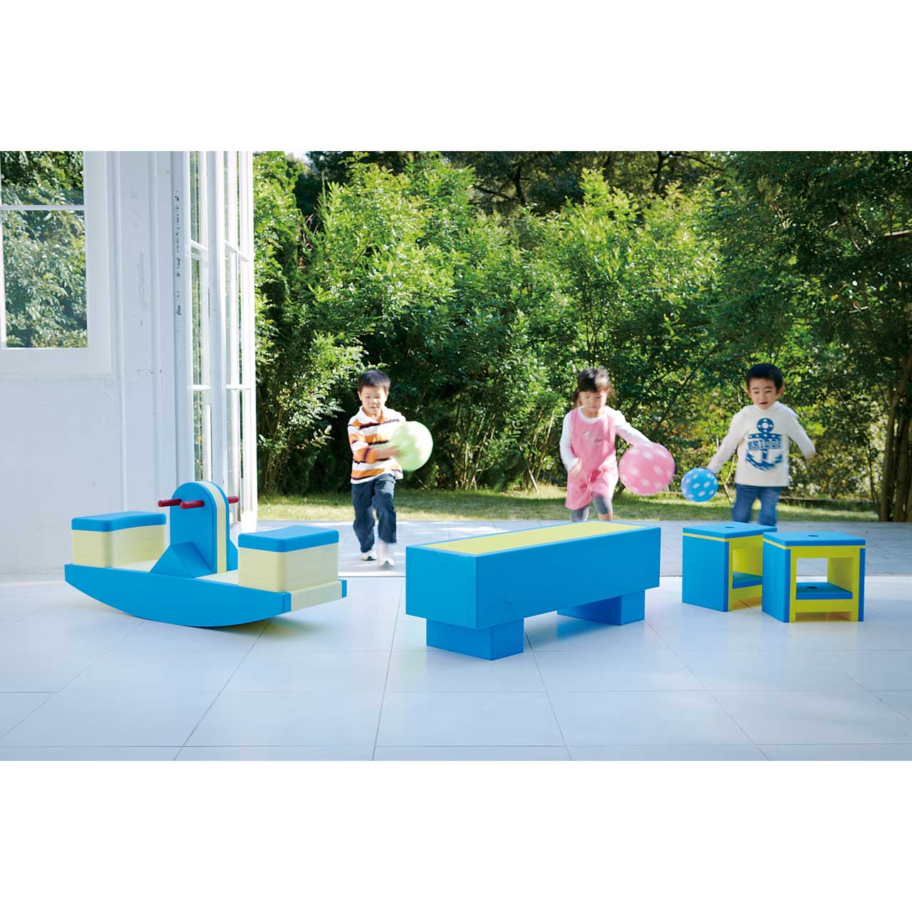 K084 キッズ EVAシーソー | 店舗家具・業務用家具キノシタ 商品