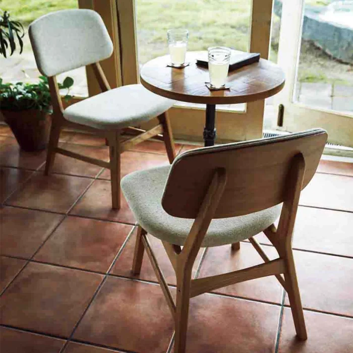 オーク材 ナラ材 レッドオーク 木製椅子  店舗家具 業務用家具 カフェ家具 オフィス家具