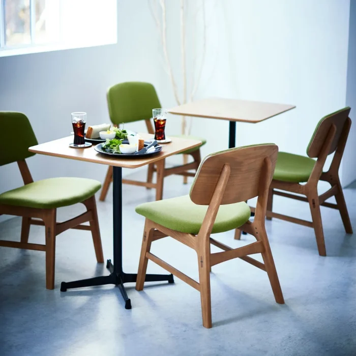 ナラ オーク 木製椅子 店舗家具 カフェ 椅子