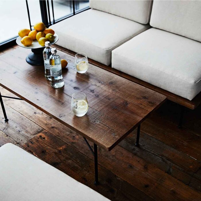 テーブル ローテーブル 古材 杉 天板 丸テーブル 天然木 店舗家具 業務用家具 