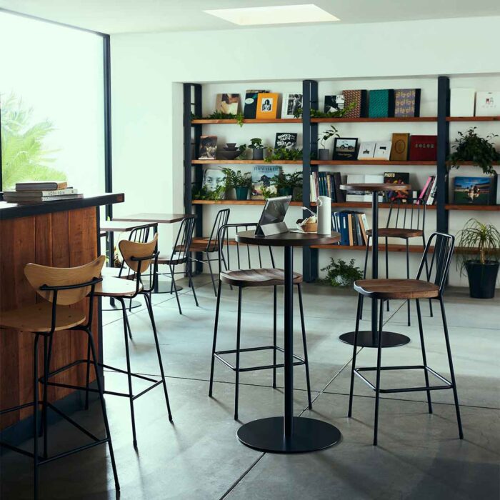 椅子 高さ カウンターチェア スチールチェア 店舗家具 カフェ家具 業務用家具 