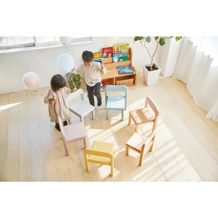 キッズ家具 木製椅子 子ども家具 スタッキングチェア