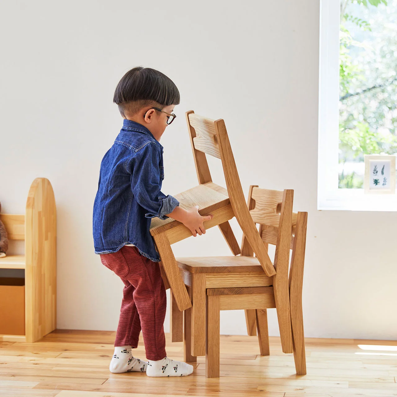 BAOBAB LAND K216/K217 キッズチェア デザインストーリー｜子どもの
