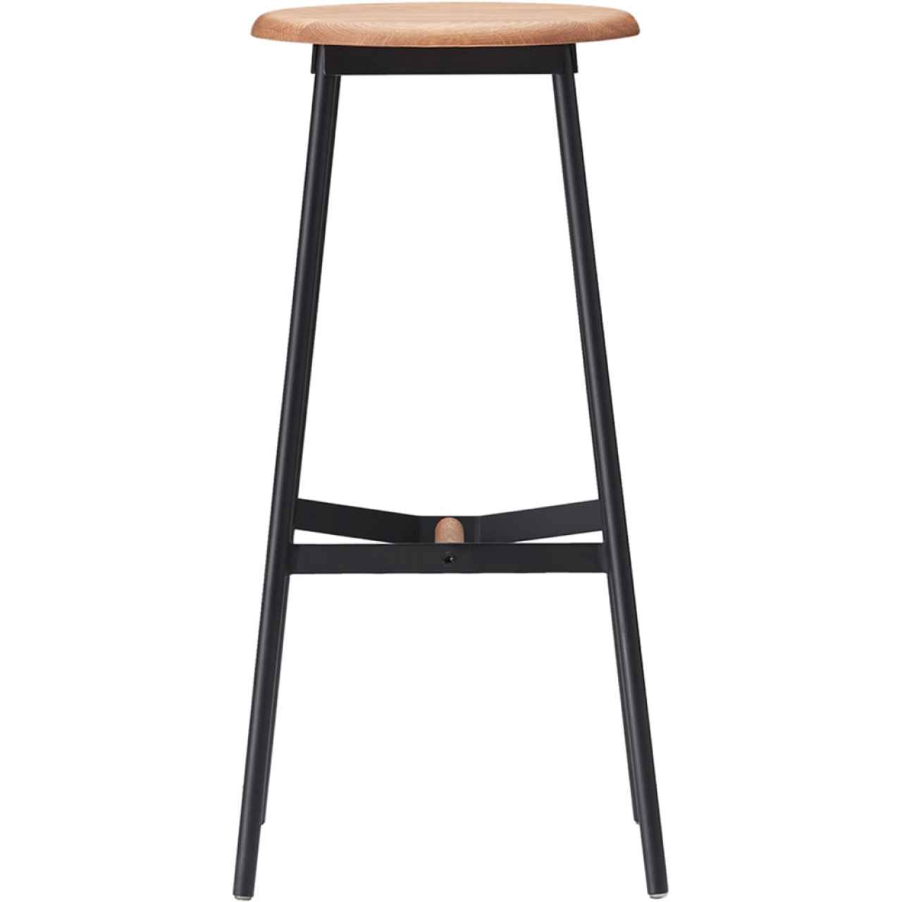 美品 KINOSHITA カロレ チェア 別色ブラック 木製 無垢 スツール C331B スツール スチールチェア | 店舗家具・業務用家具キノシタ